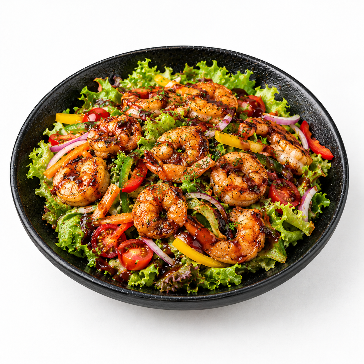 BBQ Prawn Salad