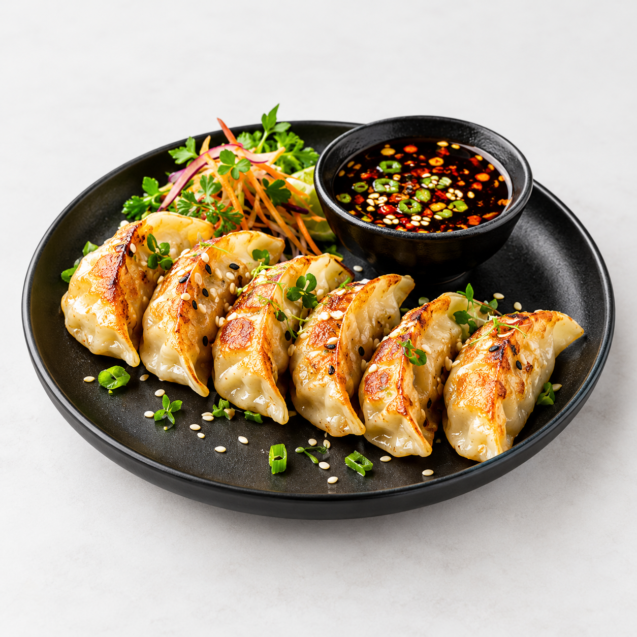 Seared Dumplings (6 pcs)